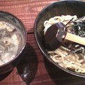 ベジ豚骨魚介つけ麺(大盛り)