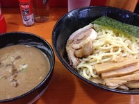 「こってり豚骨魚介つけ麺 700円」@らーめん 雲の写真