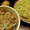 肉つけ麺（大盛）＋味付玉子
