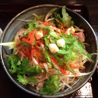 「「辛味噌和え麺」」@麺屋 彩々 昭和町本店の写真