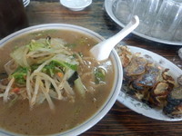 「タンメン　餃子」@丸長 荻窪本店の写真