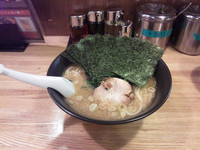 「のりラーメン+脂多+味濃」@麺選 吟風 赤羽店の写真