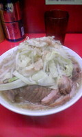 「豚増しラーメン（ニンニク、アブラ）」@ラーメン二郎 大宮店の写真