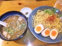 「鶏塩柚子つけ麺￥800・煮たまご（クーポン）」@元家うめのや 坂戸店の写真