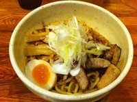 「汁なし(並) (650円)」@らーめん 破顔の写真