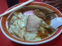 「ワンタンメン（４５０円）」@味の中華 十番の写真