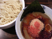 「辛辛魚つけめん（８８０円）・辛さ控えめ・麺大盛（１００円）」@麺処 井の庄の写真