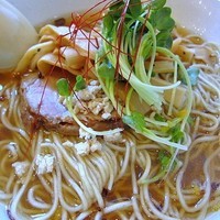 「醤油SOBA　750円」@麺屋 Hulu-luの写真