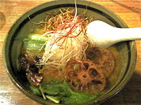 「豆乳玄菜麺¥830」@麺創房 玄NOMADの写真