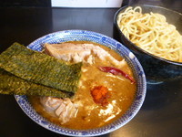 「かれあつ（大盛）＋チーズ（裏メニュー）＋半肉増し」@狼煙 〜NOROSHI〜の写真