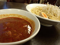 「辛子みそつけ麺」@つけめん 高木や 高田馬場店の写真