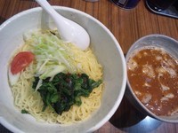 「【5月限定】トマトつけ麺(中盛り・あっさり) ￥800」@中華そば 伝堂の写真