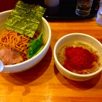 「つけ麺 ボーラ 辛めオーダー 800円」@○心厨房の写真