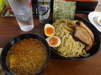 「特製甘辛つけめん＋餃子＋サイダーハイ」@麺屋 だいちゃんの写真