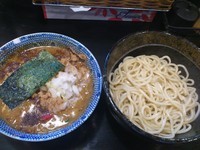 「かれあつ＋味玉＋刻み玉葱＋チーズ＝￥1050」@狼煙 〜NOROSHI〜の写真