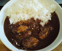 「（季節限定）かきカレー（大辛）　６５０円」@カレーハウスKENの写真