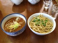 「辛つけ麺730円」@麺処 はつがいの写真