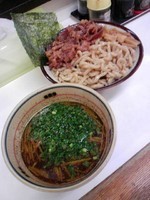 「亀ふじつけ麺（ゆず風味）６８０円」@勝新亀ふじの写真