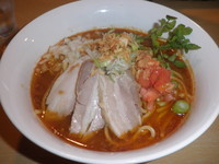 「つけ麺じゃないロッソ・200ｇ＋〆リゾット(800+200円」@ajitoの写真