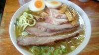 「ミックス肉麺 850円＋玉子 （ 味玉 ） 80円」@麺 髙はしの写真