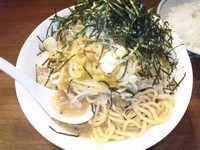 「【限定】納豆ラーメン￥780・半ライス（サービス）」@ラーメンアキラの写真
