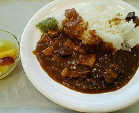 「マンゴーカレー（レギュラー）　７００円」@カフェ・ディ・フェスタの写真