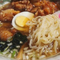 「からあげラーメン￥800」@新竹の写真