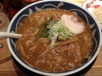 「赤味噌ラーメン」@味の時計台 新橋店の写真