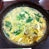 「他人とじうどん（￥650）」@力餅 高槻町店の写真