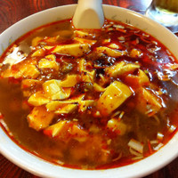 「マーボー麺 （700円）」@飛龍菜館 本館の写真