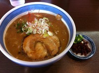 「濃厚海老辛しみそ中華そば 800」@中華そば・つけそば 浜屋の写真