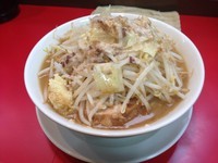「ラーメン（ニンニク・アブラ）」@用心棒の写真