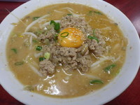 「そぼ玉ピリ辛とんこつ」@九州大分ラーメン 麺恋亭 中華街店の写真