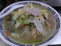 「タンメン（450円）」@信濃路 大森店の写真