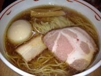 「煮干らぁ麺＆味玉」@Japanese Soba Noodles 蔦の写真