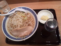 「角ふじめん」@山岸一雄製麺所 池袋店の写真