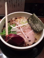 「焦しネギ塩らーめん」@ラーメン 麺たつの写真