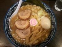 「特製中華そば　中盛」@中華そば わた井の写真