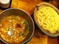 「魚介つけ麺(あっさり) 　750円」@つけ麺・ラーメン フジヤマ55 梅田東通り店の写真