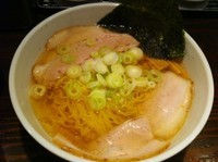 「塩ラーメン（えび油）　700円」@宗家一条流がんこラーメン 十八代目の写真