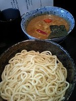 「かれあつ（中盛３００ｇ）＋チーズ（裏メニュー）」@狼煙 〜NOROSHI〜の写真