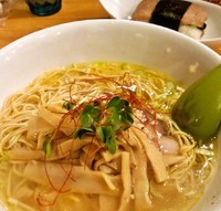 「塩SOBAスパムセット(930円)」@麺屋 Hulu-luの写真