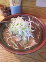 「ピリ辛ネギ醤油ラーメン」@むてっぽうの写真