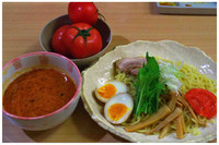 「完熟トマトの冷製つけそば「川越レッド」」@麺処 福吉 極の写真