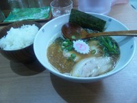 「しょう油ラーメン Rセット」@麺亭なんぷぅの写真