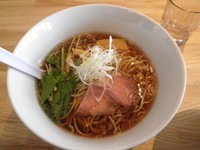 「正油ラーメン（７５０円）」@湖麺屋 Reel Cafeの写真