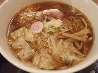 「ワンタン中華そば並盛り880円+味玉100円」@中華そば・つけ麺 タナカ90の写真