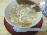 「塩ラーメン 600円」@ラーメン深大の写真