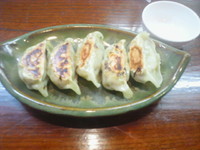 「餃子（5ケ）（300円）」@知味笑龍 深澤ラーメンの写真