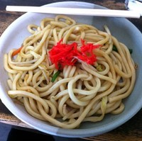「焼うどん（￥350）」@立喰はや川の写真